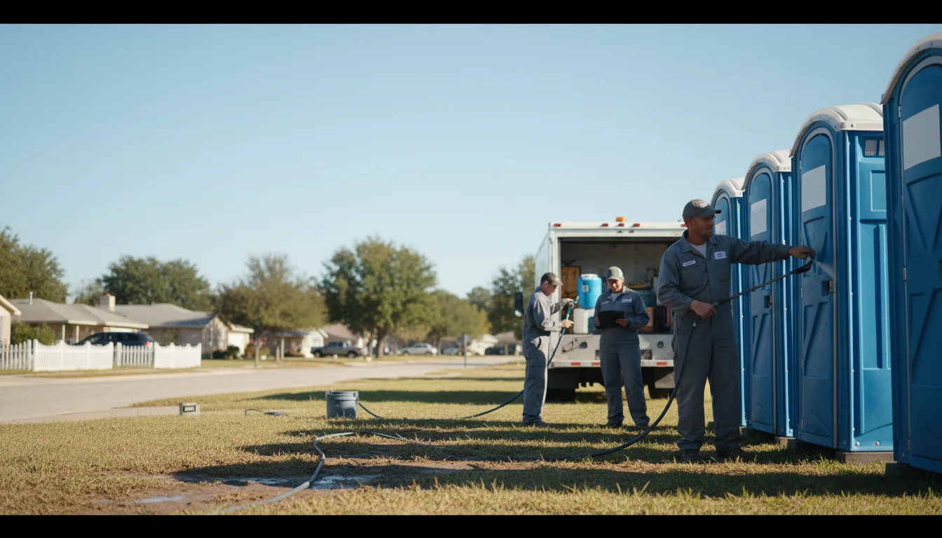 Long-Term Portable Toilet Rental in Lugoff, SC near me